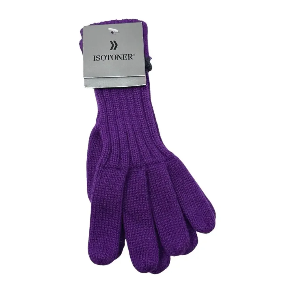 NWT Isotoner mulberry gloves women's one size - Picture 8 of 8